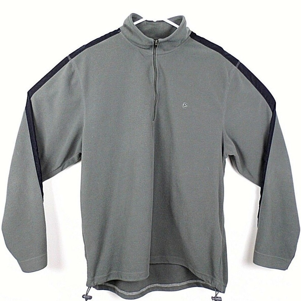 Men’s Old Navy Outdoor Gray Fleece Jacket XL   K12